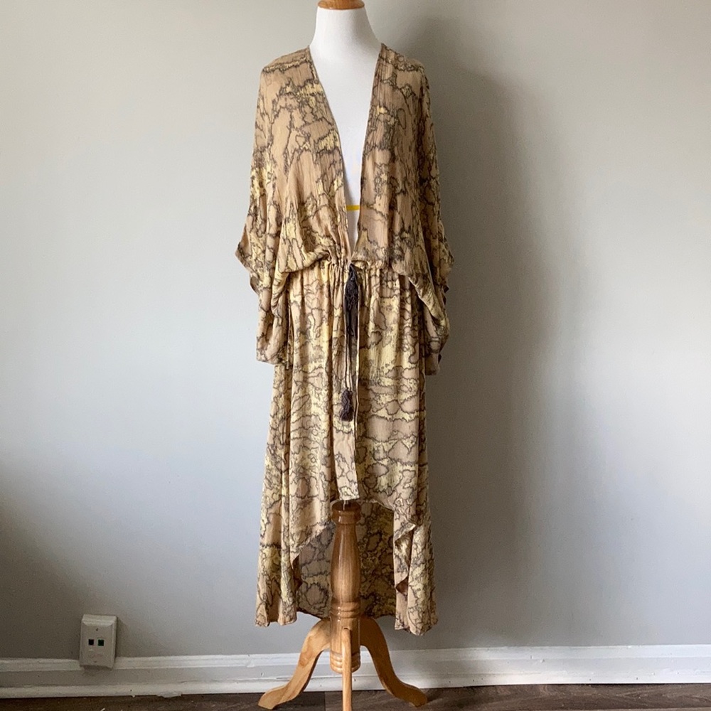 Last One! NWT Tie Dye Kimono Angie Boho Festival S - Picture 2 of 10